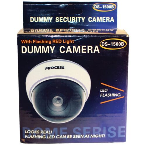 Dummy Dome Camera With LED, White Body -package