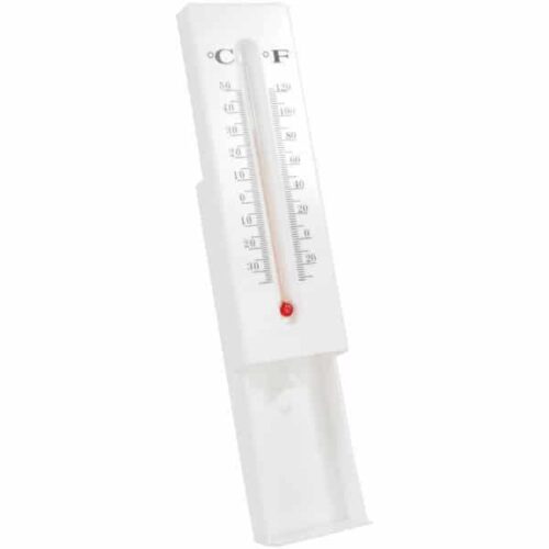 Thermometer Diversion Safe -white view