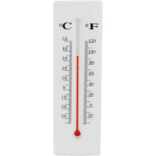 Thermometer Diversion Safe- white and red colors