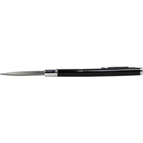 Pen Knife black color and the blade is open