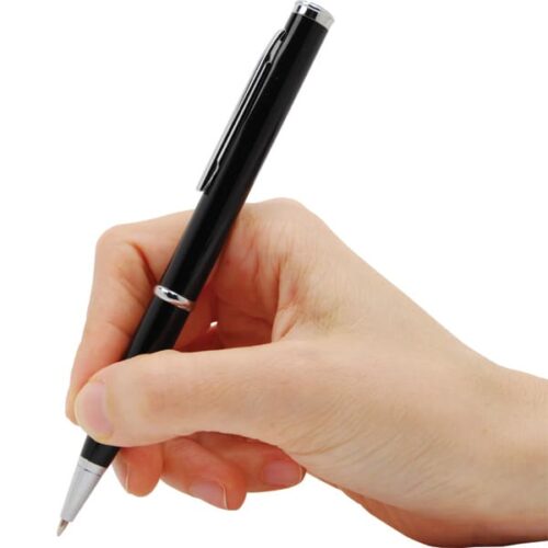 Pen Knife black color is writing