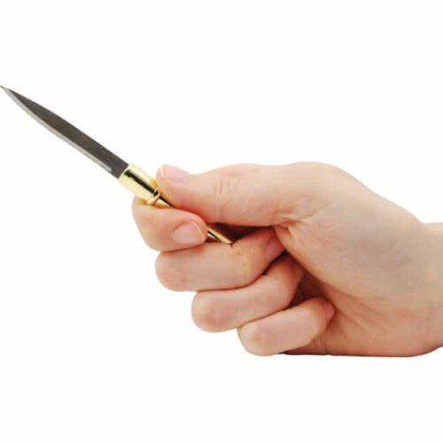 Pen Knife holding like grabbing a pen