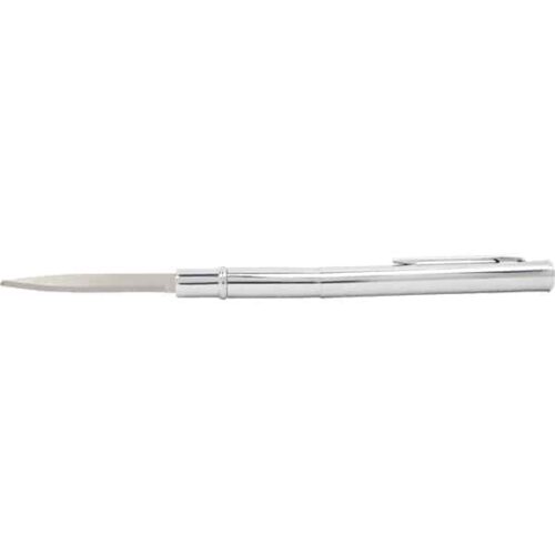 Pen Knife silver color with the blade