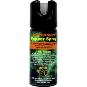 Pepper Shot 1.2% MC 2 oz Pepper Spray with active ingredients (3)