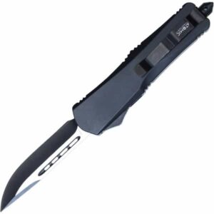 OTF(Out The Front) automatic heavy duty knife single edge blade- blade downward