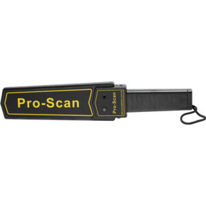Pro Scan Security Scanner Hand Held Metal Detector -front view photo