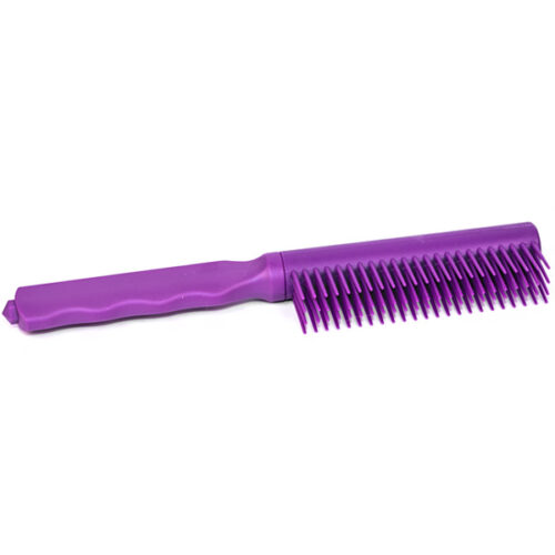 Purple Plastic Brush covered the Knife