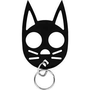 Cat Strike Self-Defense Keychain has the black color