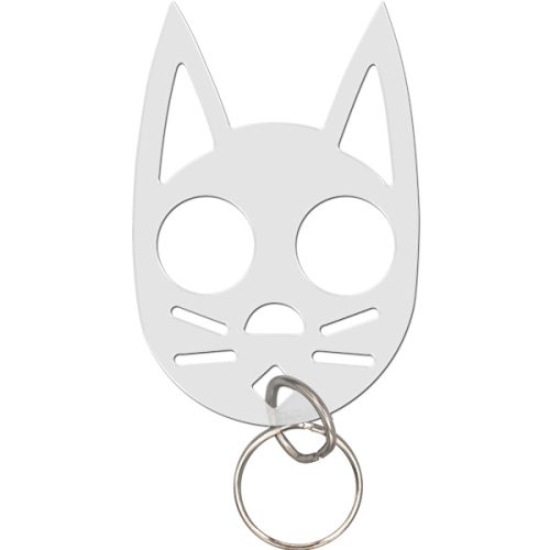 Cat Strike Self-Defense Keychain has clear color
