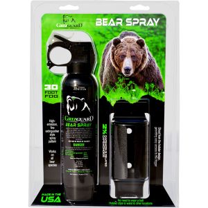 Bear Photo with the photo of the Bear Spray-Front